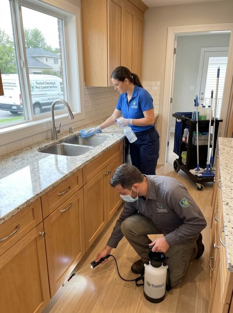 Professional Cleaning & Pest Control Services